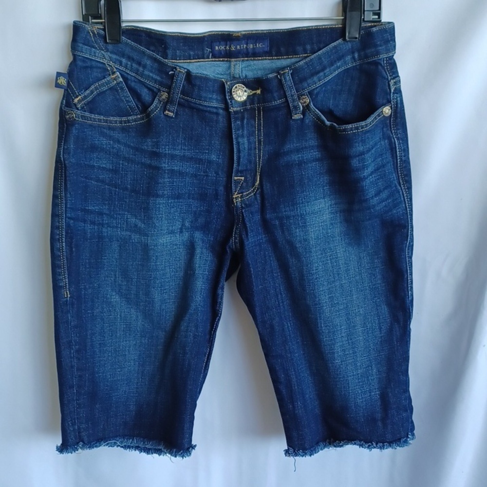 Rock&Republic Coachella Stud Huntress Shorts, Sz 10